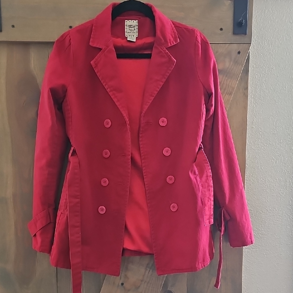 Fossil Women's Vibrant Red Blazer